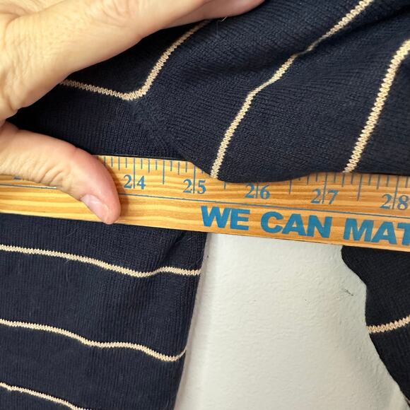 Gap striped cardigan XL TALL COTTON CASMERE - Picture 2 of 8